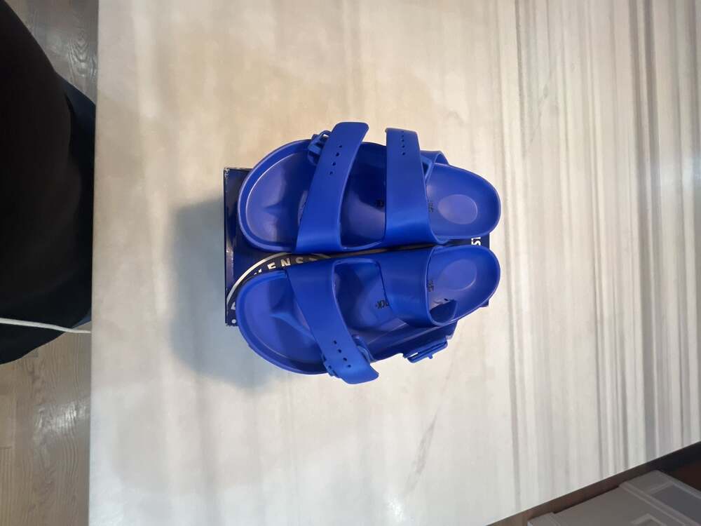Birkenstock Arizona EVA Ultra Blue Sandals Size 42